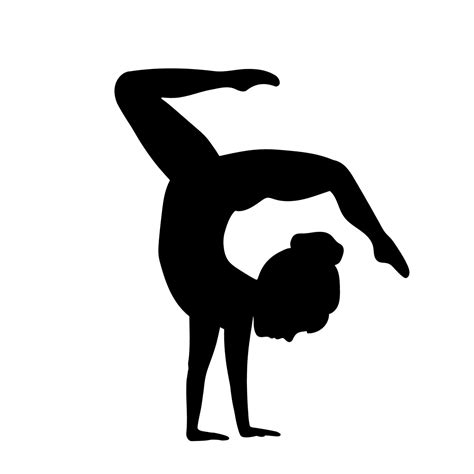 silhouette gymnastics pictures